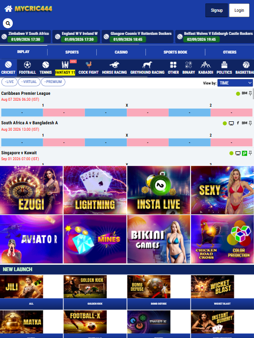 mycric444 - Pure Indian Betting Exchange 24/7